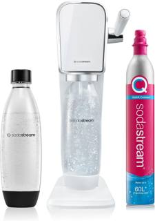 SodaStream ART machine, bouteille et cylindre de gaz